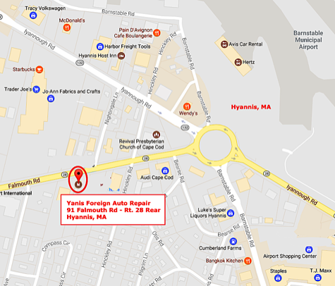 Our Google map location